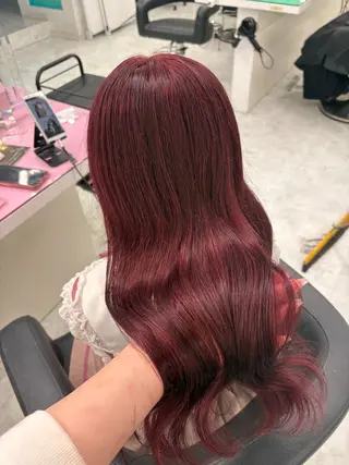 カラー akari🎀🤍 ガーリーstyleのヘアスタイル