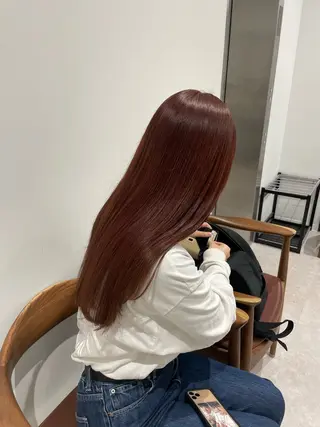 セミロング minatsu 東京の技術を京都でのヘアスタイル