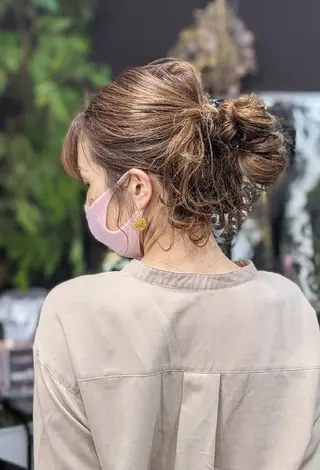 ロング ヘアアレンジ HIKARI@ Ruheplatzのヘアスタイル