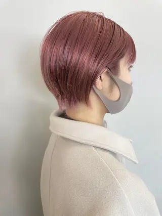 ショート カラー 関 京磨のヘアスタイル