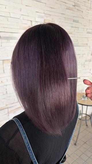 ミディアム Début 【ユウカ】のヘアスタイル