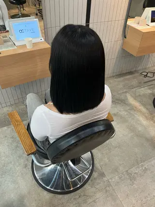 カラー 西 こゆきのヘアスタイル