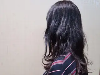 セミロング カラー 髪質改善・白髪ぼかし /お悩み対応カラーのヘアスタイル