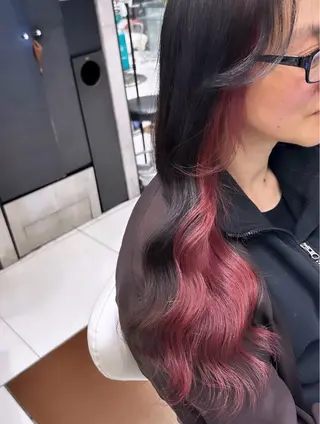 ロング ハイトーンカラー✨️ 艶カラー特化Amiのヘアスタイル