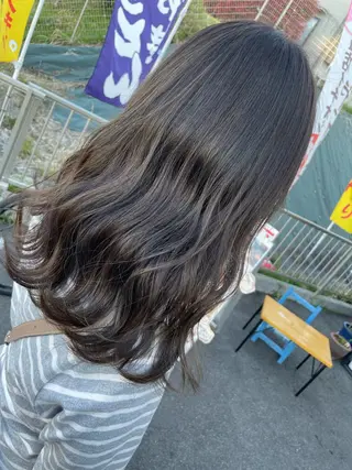 セミロング カラー JowA✂︎ 目片夏実のヘアスタイル