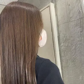 ミディアム カラー 吉村 夏椰のヘアスタイル