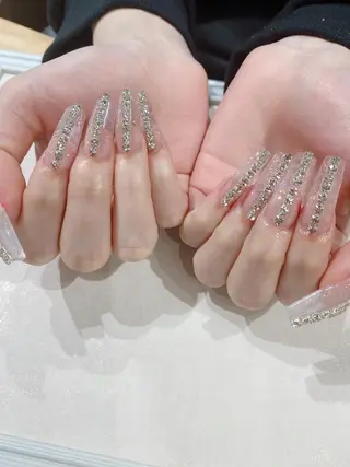 ロング JNA認定講師🌸 RIEのネイルデザイン