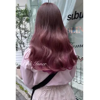 ロング カラー miyu /トレンド カラー×艶髪のヘアスタイル