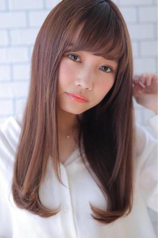 セミロング 小川 海のヘアスタイル