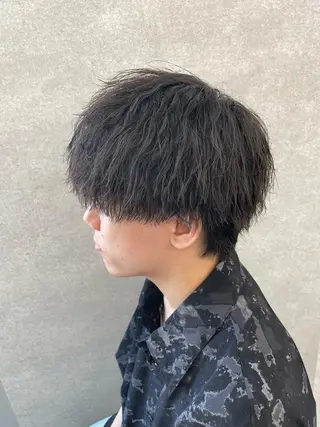 パーマ メンズ 曲がる縮毛矯正 🔥TAKUMA🔥のヘアスタイル