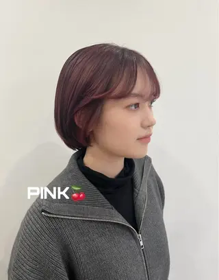 ショート オグニ ヒマリのヘアスタイル