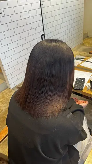 ショート パーマ 坂下 かのんのヘアスタイル