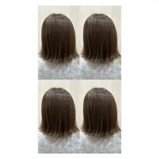 ショート カラー 店長✨レイヤー✖️ 髪質改善✖️韓国ヘアのヘアスタイル