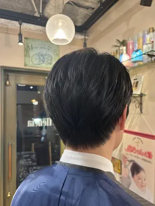 カラー ショート メンズ flencia 丸 和博|カットのヘアスタイル