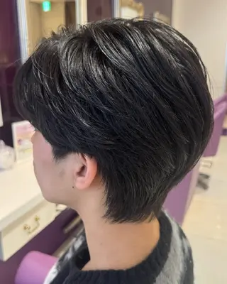 パーマ メンズ 玉置 晴太郎のヘアスタイル