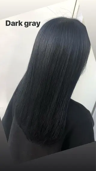 ロング カラー 韓国🇰🇷レイヤー 映える顔周り🩷のヘアスタイル