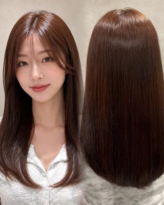 ロング カラー 🤍艶モテカラー♡ ブラウン🤍Rimiのヘアスタイル