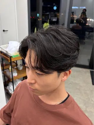 ショート パーマ メンズ メンズ特化🇰🇷 スズキシュンタのヘアスタイル