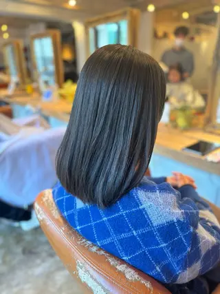 カラー 髪質改善カラー ベージュ🤎YUMEのヘアスタイル
