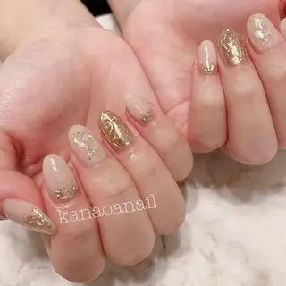 ネイル 地爪育成💅 kanaoanailのネイルデザイン