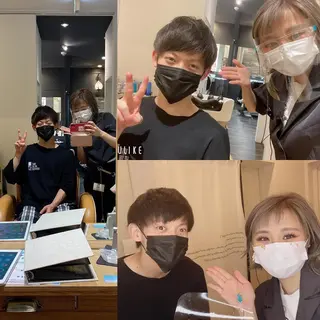 ショート カラー パーマ ヘアアレンジ メンズ キッズ ネイル マツエク・マツパ ✂︎ショート、ボブ、 レイヤー🩵YUMIのヘアスタイル