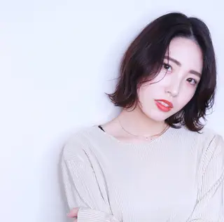ショート カラー [店長]加地 峻のヘアスタイル
