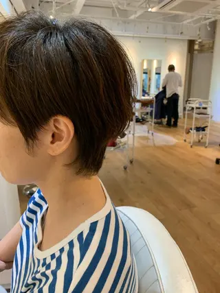ショート ayano ．のヘアスタイル