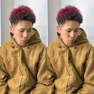 ショート alma 後藤 遼斗のヘアスタイル