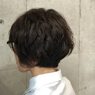 ショート パーマ 【ショート特化】 森本 祐太のヘアスタイル