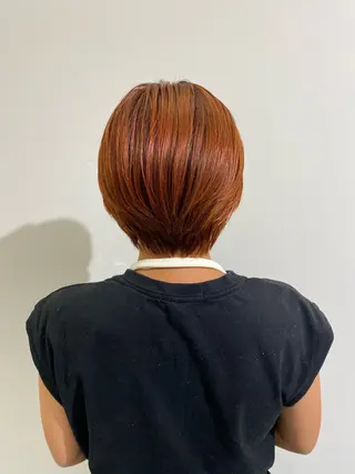 ショート ️🫧透明感カラー& 髪質改善🎀いさきのヘアスタイル
