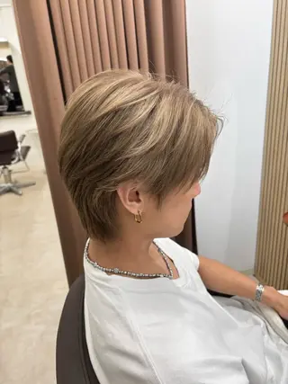 カラー メンズ hachiyama rinaのヘアスタイル