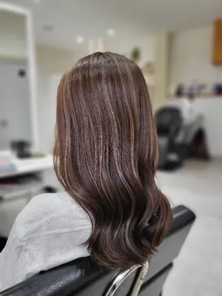 セミロング Sunny☀︎ A.FUJIMOTOのヘアスタイル
