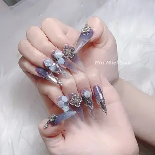 ネイル HANA 長さだしのネイルデザイン