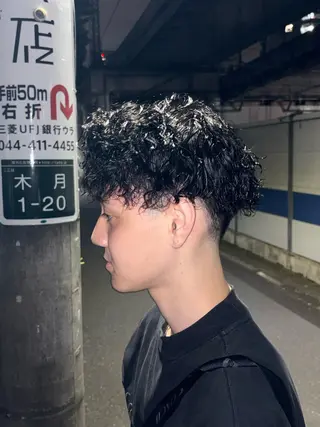 メンズ カットパーマ募集中 クサカハルトのヘアスタイル