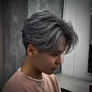 カラー メンズ ‎🤍モテ/メンズ KEISHO🩶のヘアスタイル