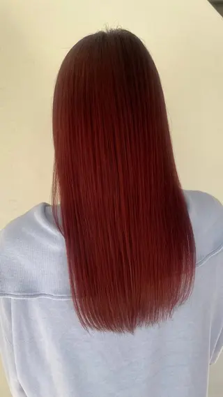ロング カラー 柔らかい艶暖色 レイヤー🫧姫汝のヘアスタイル