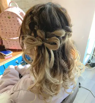 ミディアム ヘアアレンジ 🌿子池おりえ 🌿のヘアスタイル