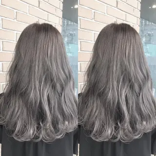 ミディアム カラー パーマ ヘアアレンジ メンズ キッズ ネイル マツエク・マツパ サロンドミルク 渋谷高比良のヘアスタイル