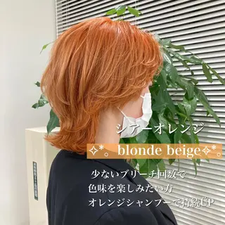 ショート カラー パーマ ヘアアレンジ メンズ キッズ ネイル マツエク・マツパ アイブロウ KANAMI 🌏のヘアスタイル