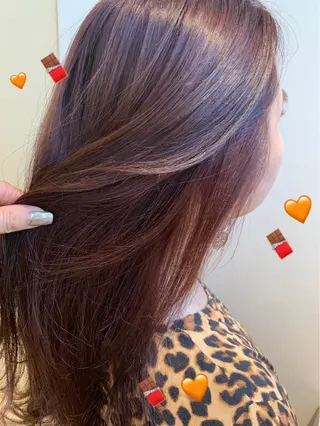 ミディアム カラー 新宿駅近♡個室 ♡関口三都季🌜のヘアスタイル