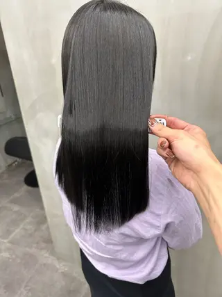 ロング 牧内 拓のヘアスタイル