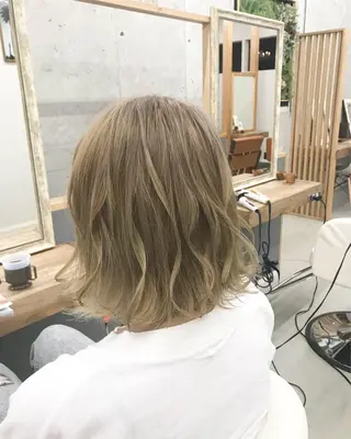 ショート 豊中駅3分eha レッスンモデルのヘアスタイル