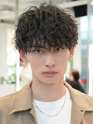 ミディアム パーマ クドウレイ fifth神南のヘアスタイル