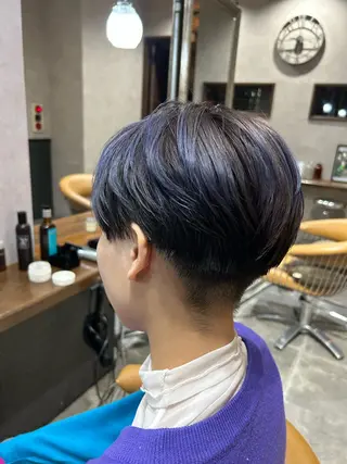 ショート enx天王町店 伊藤 愛央のヘアスタイル