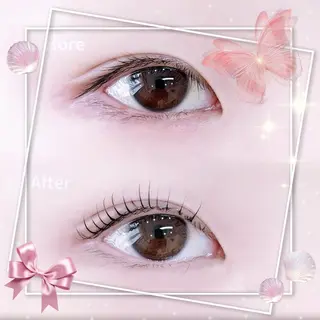 マツエク・マツパ 韓国まつ毛🎀/美眉 𝐑𝐈𝐊𝐎🤍のマツエク・マツパデザイン