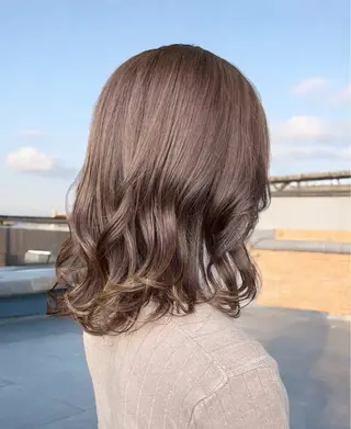 ミディアム 髪質改善メニュー 長井 美佐子のヘアスタイル
