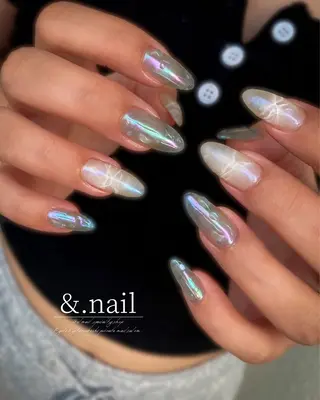 ネイル &.nail/ ニュアンス/持込み可のネイルデザイン