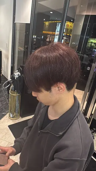 カラー メンズ 石崎 瀬那のヘアスタイル