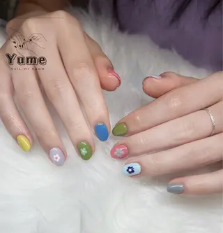 ミディアム YUME Nail Beautyのネイルデザイン