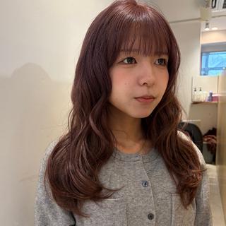 セミロング カラー 🦖渋谷ハイトーン/ ボブ/MOEKA🦕のヘアスタイル